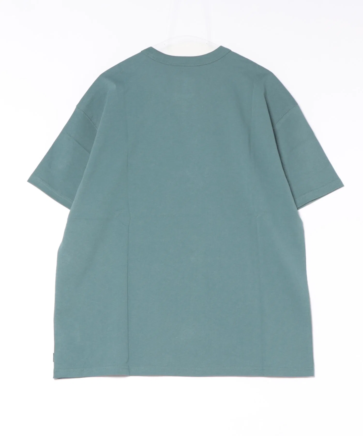 Мужская футболка NIKE PREM ESS TEE хлопковая, свободного кроя, серая — фото 2