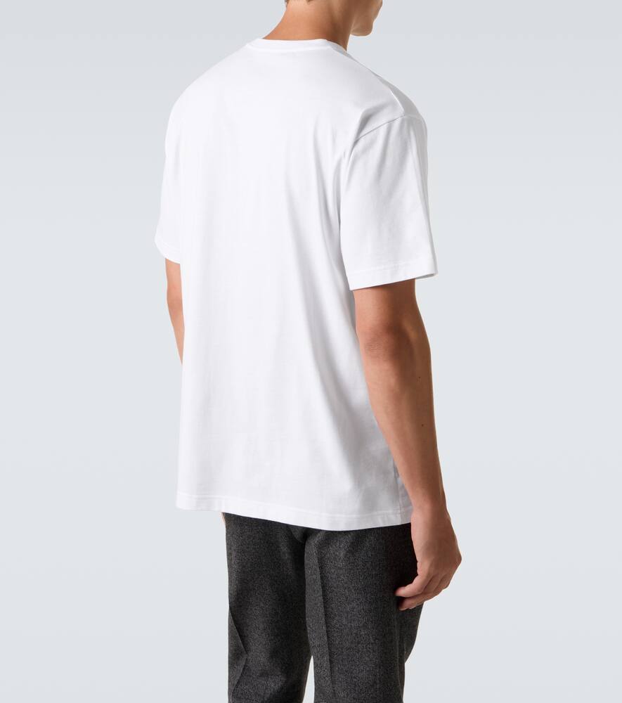 Футболка из хлопкового джерси Double G Gucci, White — фото 4