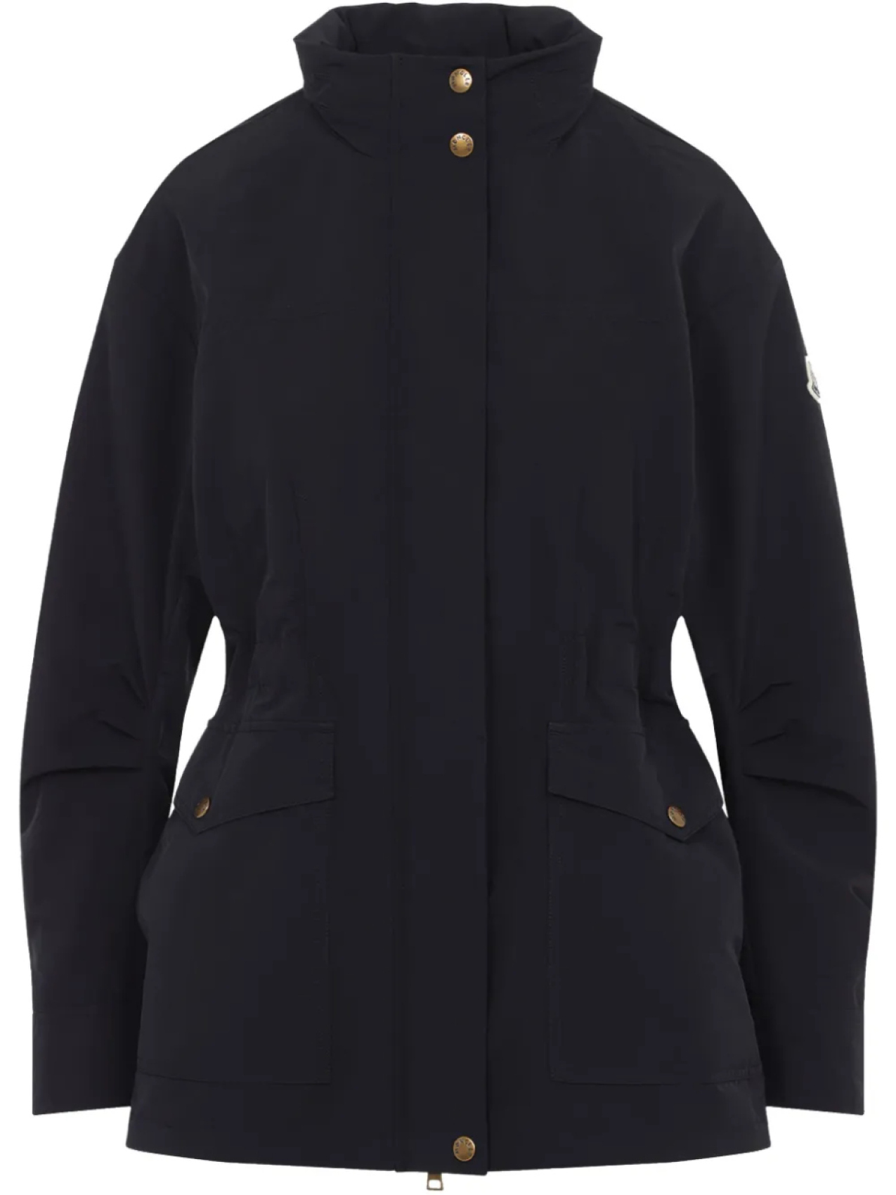 

Куртка с нашивкой-логотипом Moncler, черный