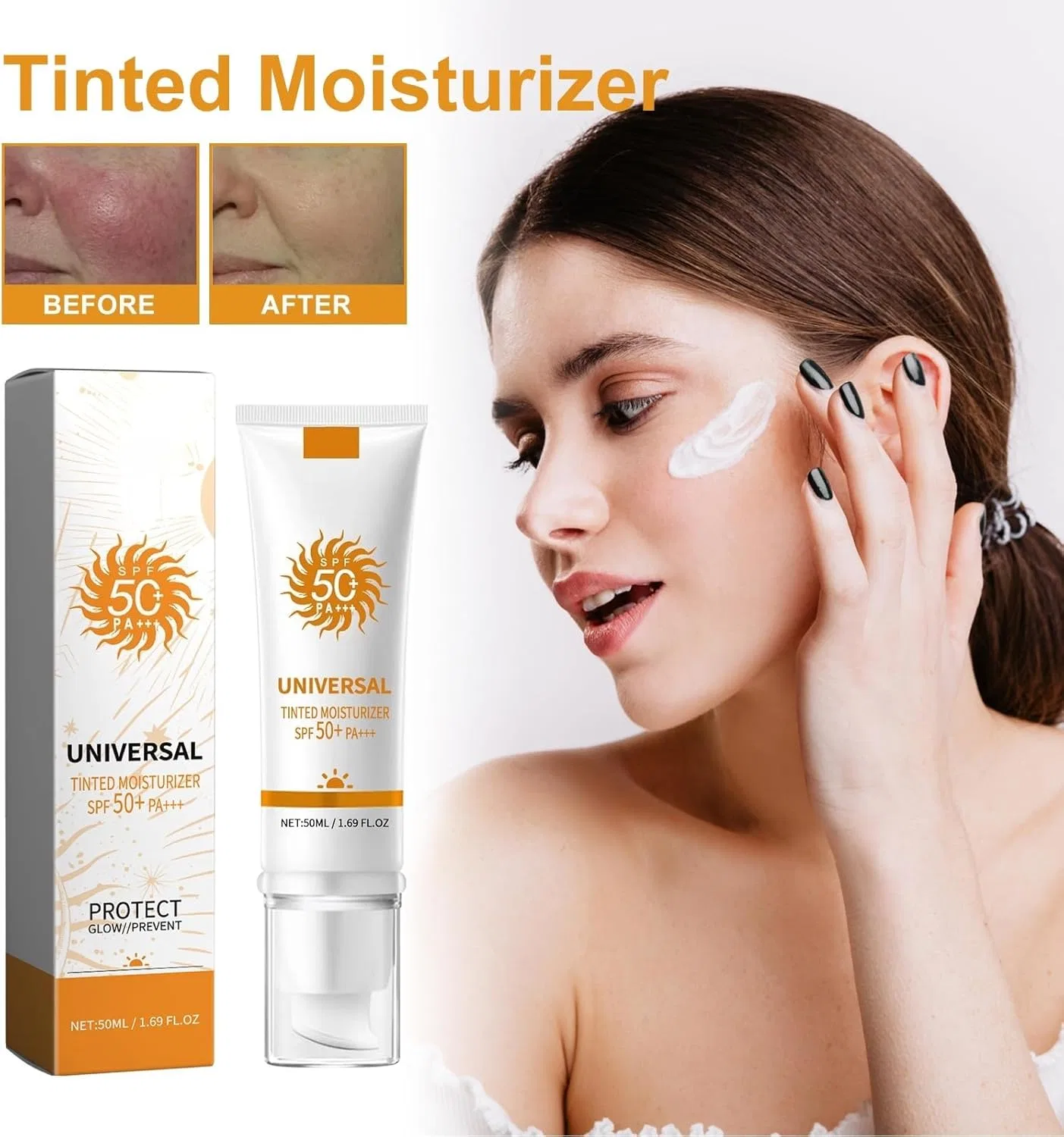 Солнцезащитный спрей для лица SPF50+ PA++++ с рисовым экстрактом, 50 г — фото 3