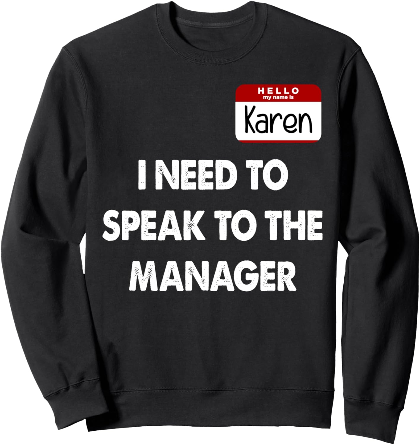 

Толстовка с костюмом Карен на Хэллоуин I Need To Speak To Manager Karen Gift., черный