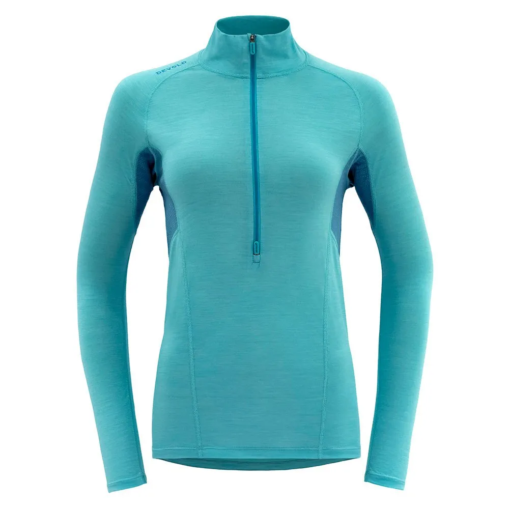 

Толстовка DEVOLD OF NORWAY Running Merino 130 half zip, синий