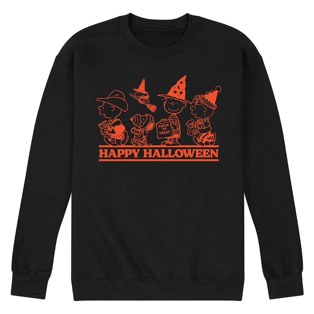 

Мужской флисовый свитшот Peanuts Snoopy Happy Halloween Licensed Character, черный