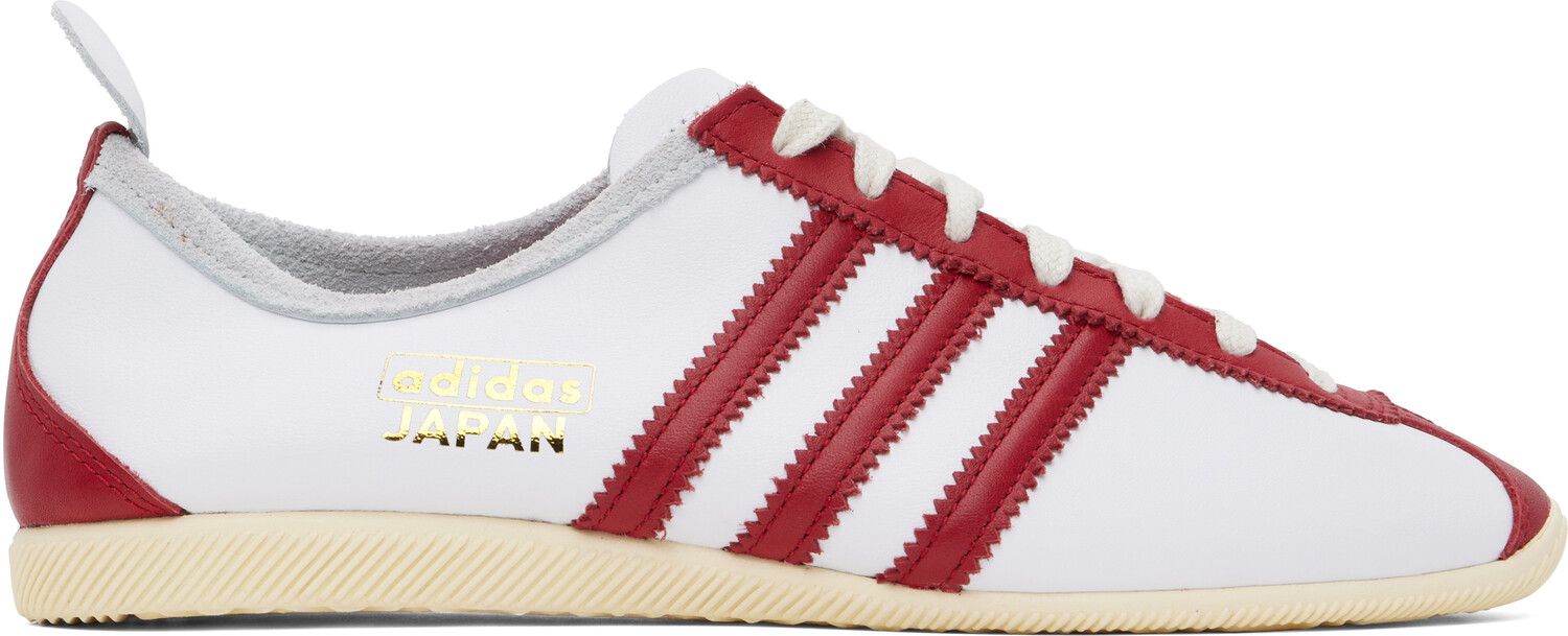 

Бело-красные японские кроссовки Adidas Originals, Cloud white/Power red/Cream white, Красный, Бело-красные японские кроссовки Adidas Originals, Cloud white/Power red/Cream white