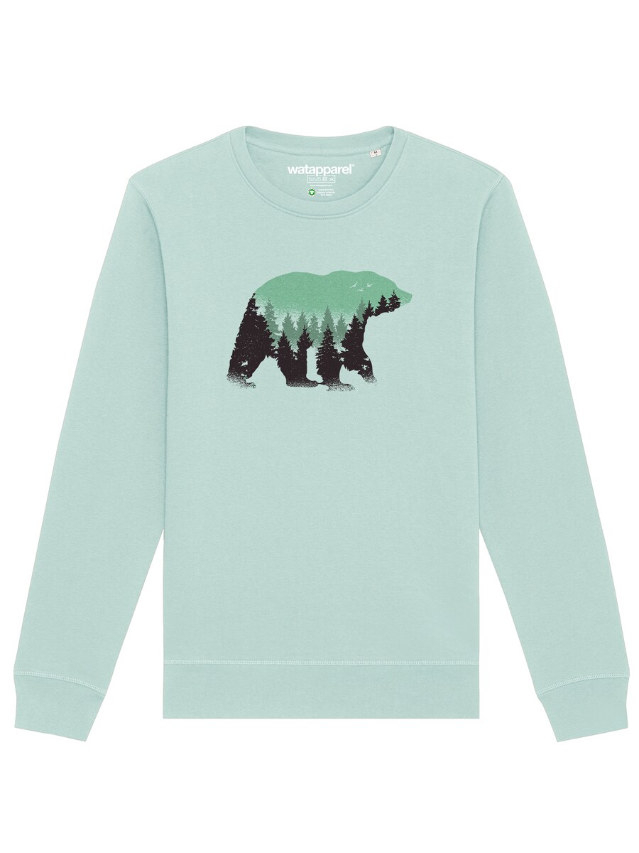 

Толстовка Watapparel Waldbär, лазурный