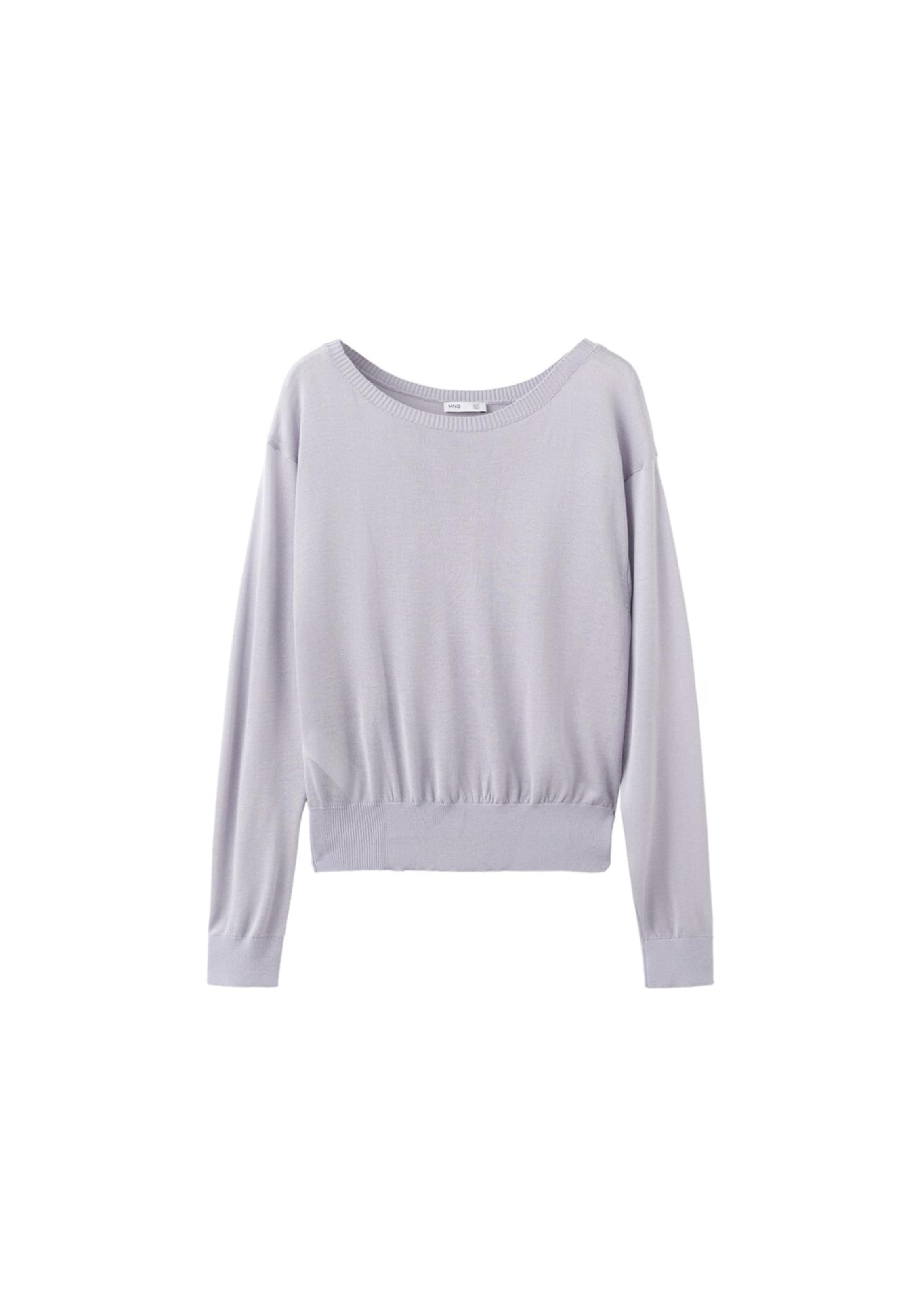 

MANGO TEEN Футболка 'Barco' в пастельно-фиолетовом цвете