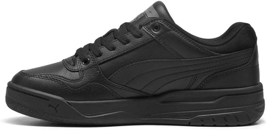 Мужские кроссовки PUMA Rebound Retro с шнуровкой, повседневные - черные — фото 3