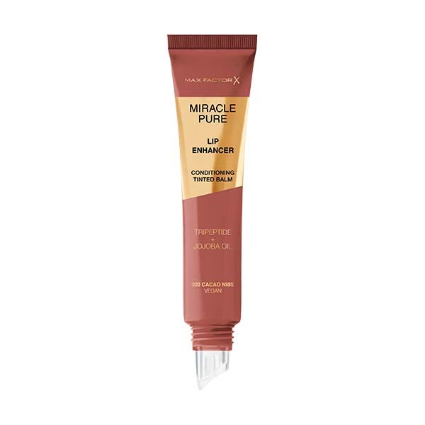 Увлажняющий бальзам для губ MAX FACTOR Miracle Pure Lip Enhancer, 020 Cacao Nibs — фото 2
