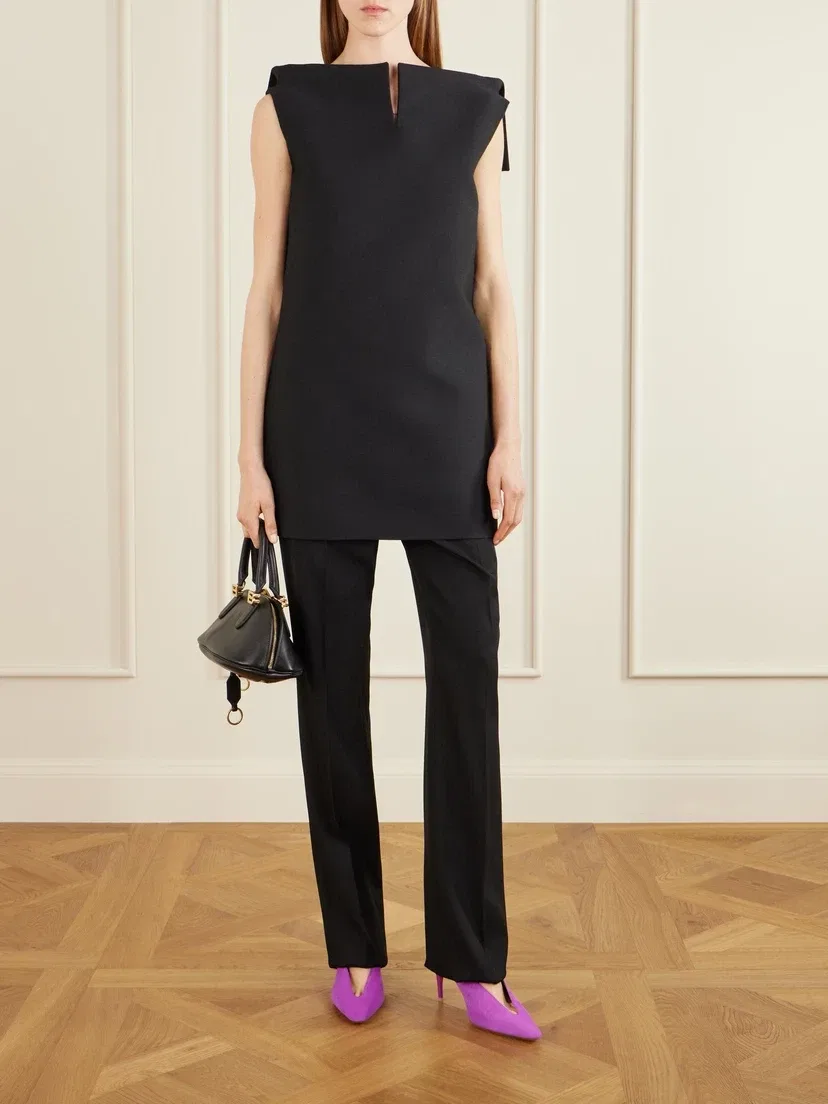 Туфли-лодочки Duchesse из замши BALENCIAGA, розовый — фото 4
