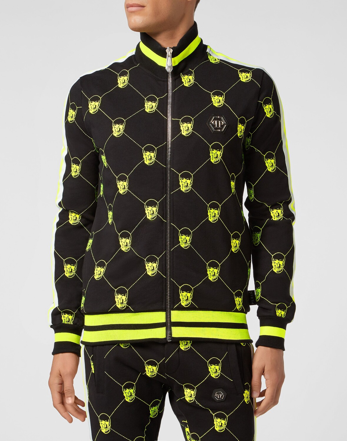 

Спортивная куртка Philipp Plein TM, цвет Black / Yellow