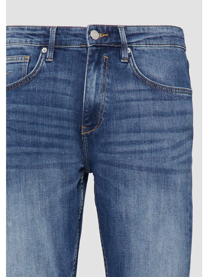 

Тканевые брюки s.Oliver Jeans-Hose lang, синий