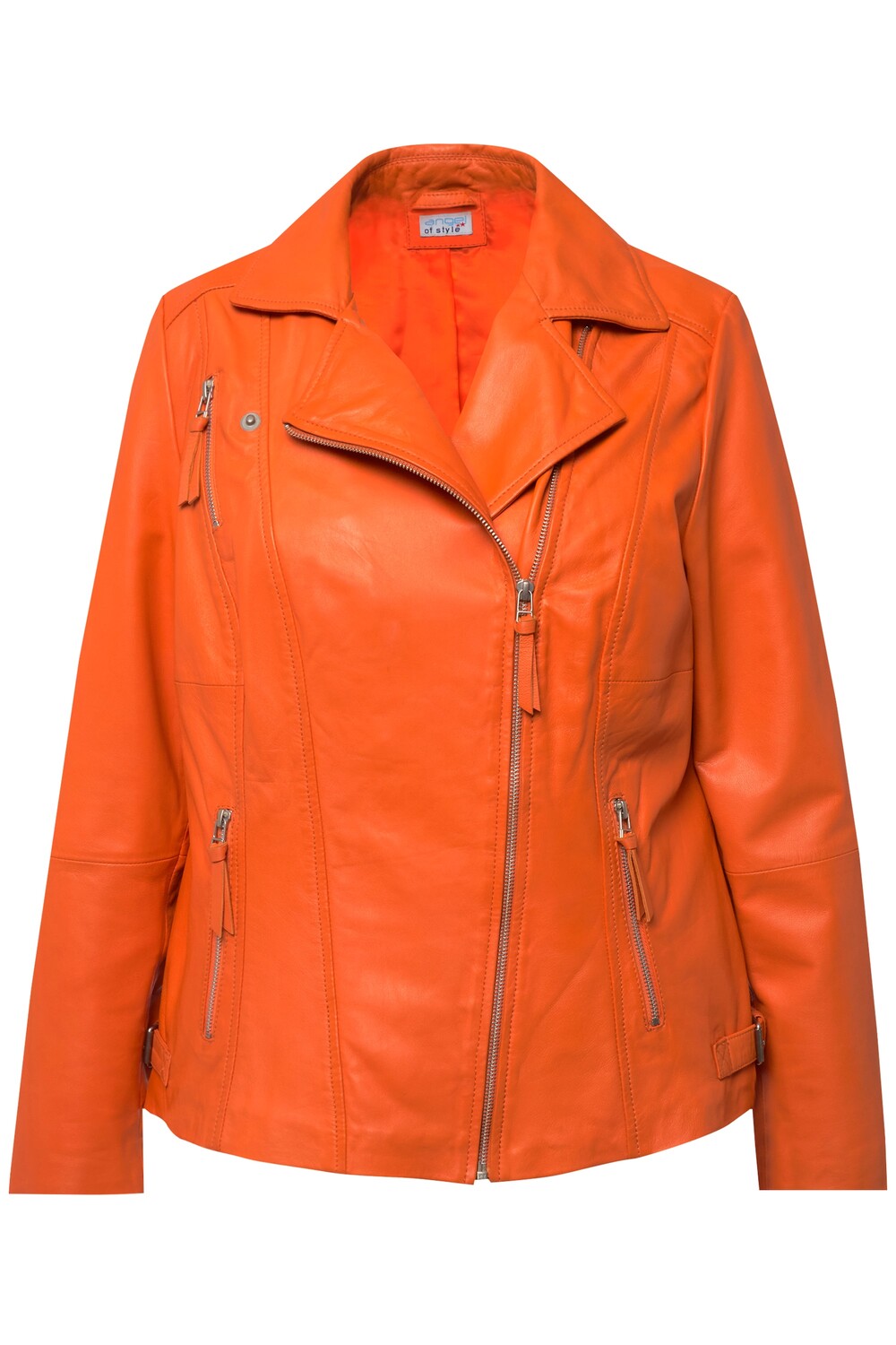

Кожаная куртка Angel of Style, цвет hellorange