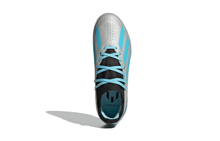 Adidas X Crazyfast Messi.3 TF J 'Infinito Pack', Серый/Черный/Синий — фото 4