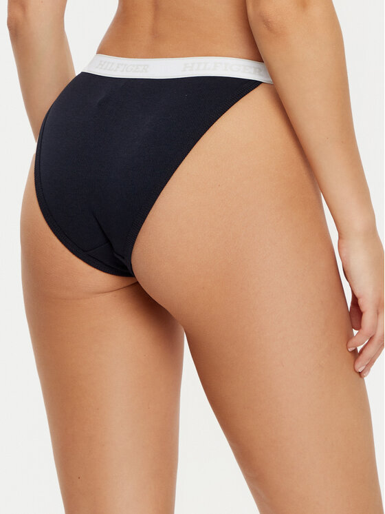 Классические женские трусы UW0UW05538 Tommy Hilfiger, синий — фото 3