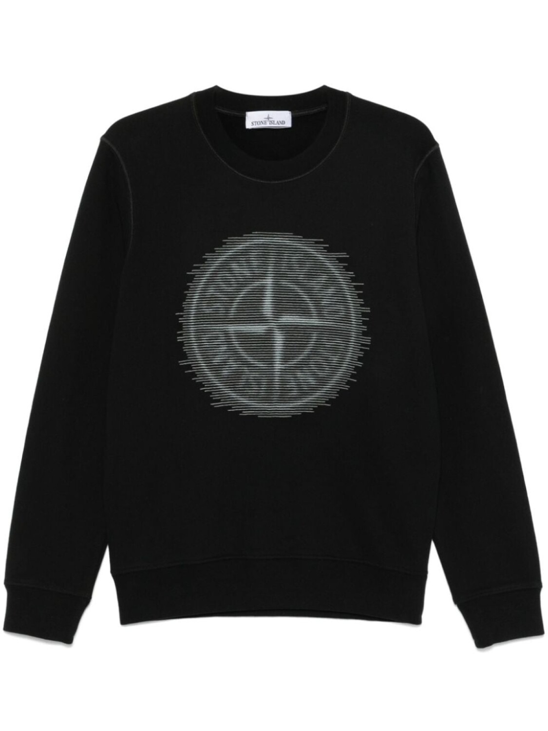 

Stone Island толстовка из органического хлопка, черный