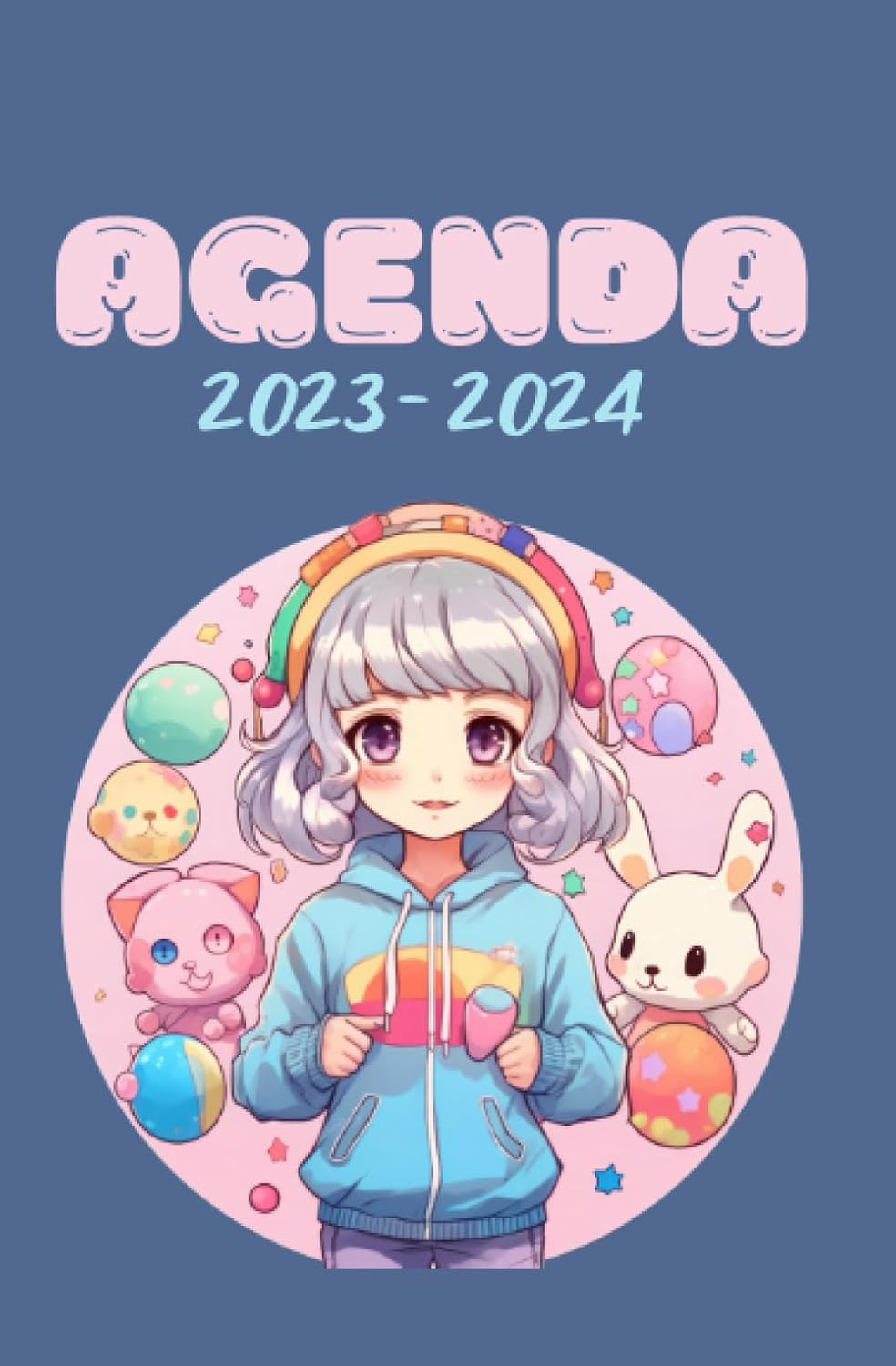 

Agenda 2023-2024: Superbe Agenda Kawai pour suivre votre scolarité avec un jour par page de septembre à juillet (French Edition)