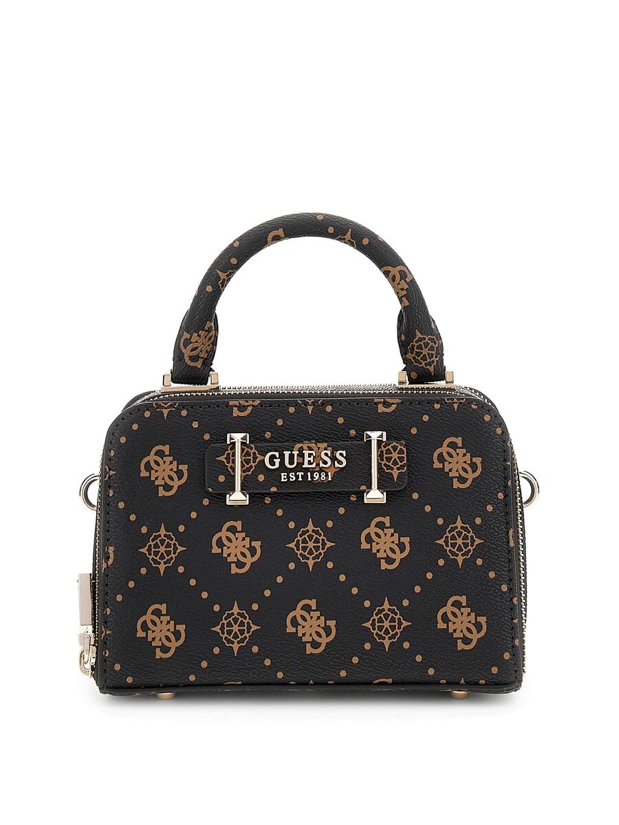 

Сумочка GUESS Silia, Brown/Dark brown