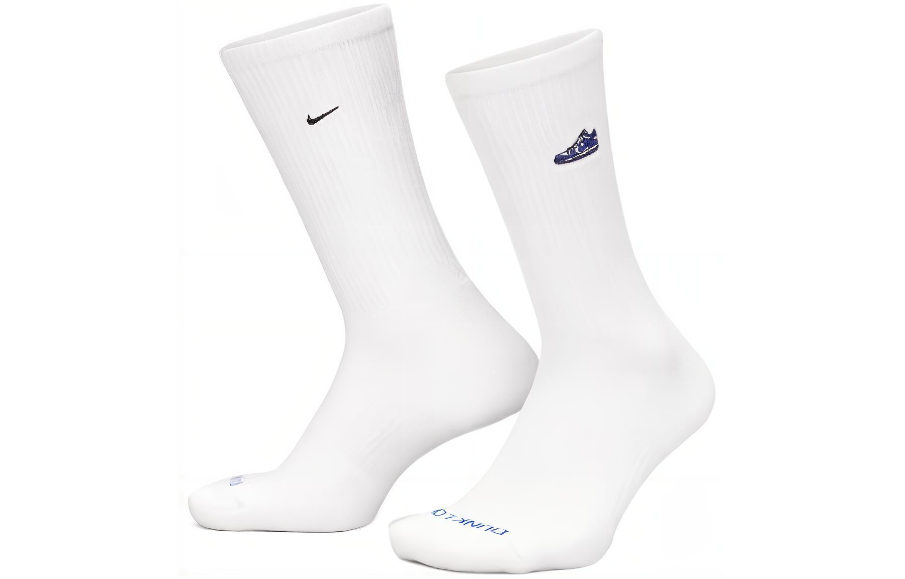 

Мягкие носки Everyday Plus, 1 пара Nike, белый