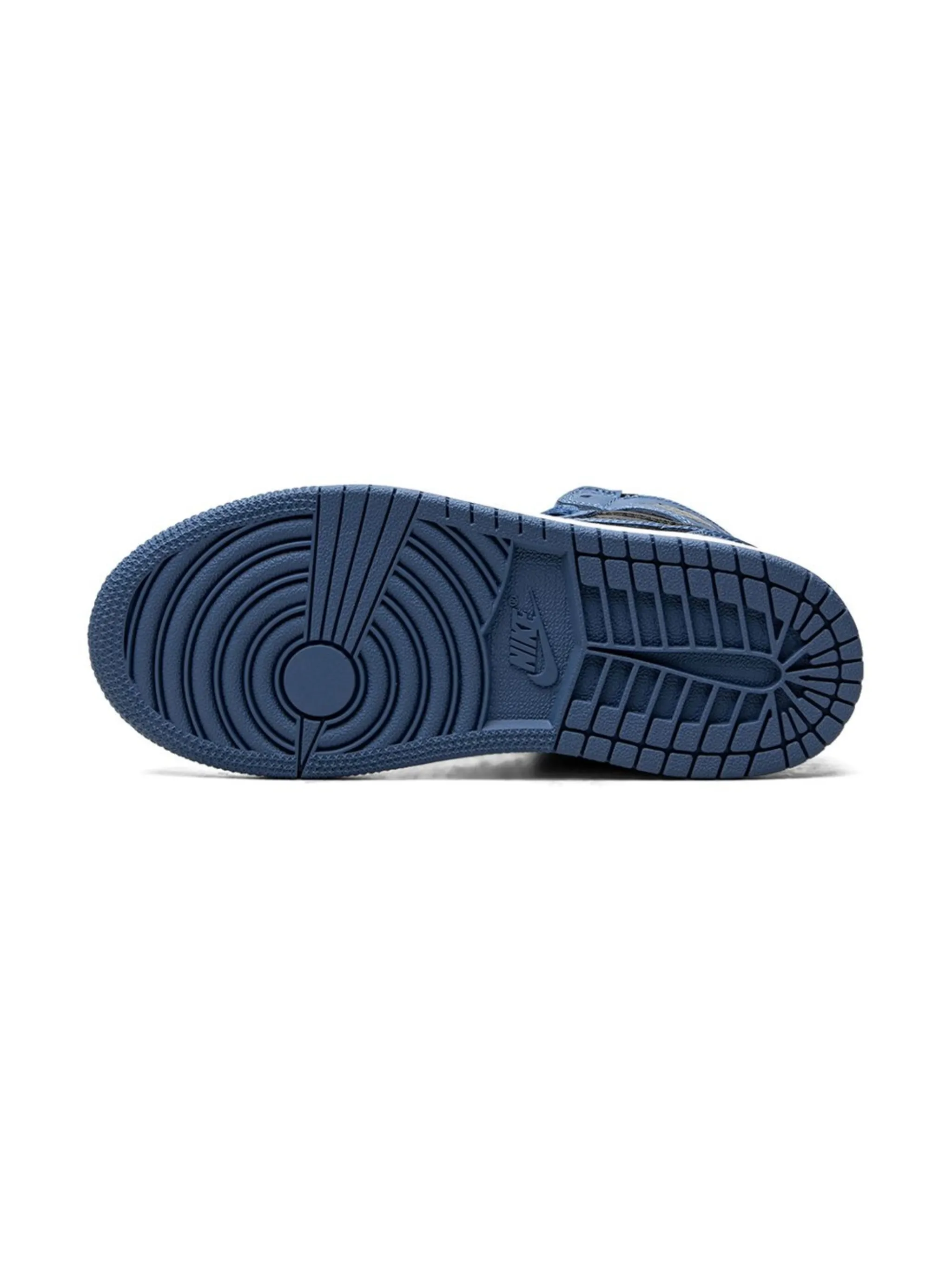Кроссовки Air Jordan 1 Retro High Jordan Kids, черный — фото 4