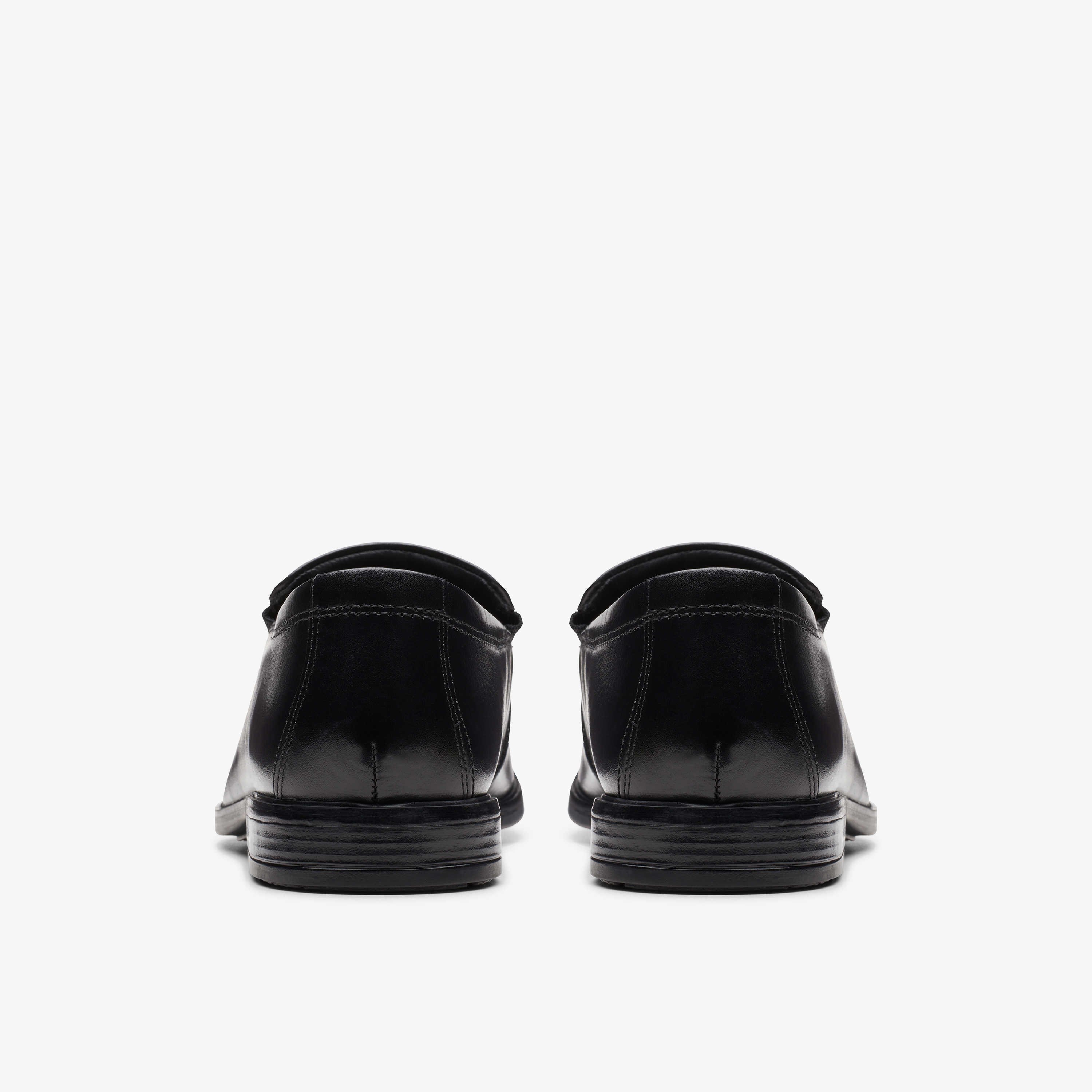 Лоферы Говард Эдж Clarks, Black Leather — фото 2
