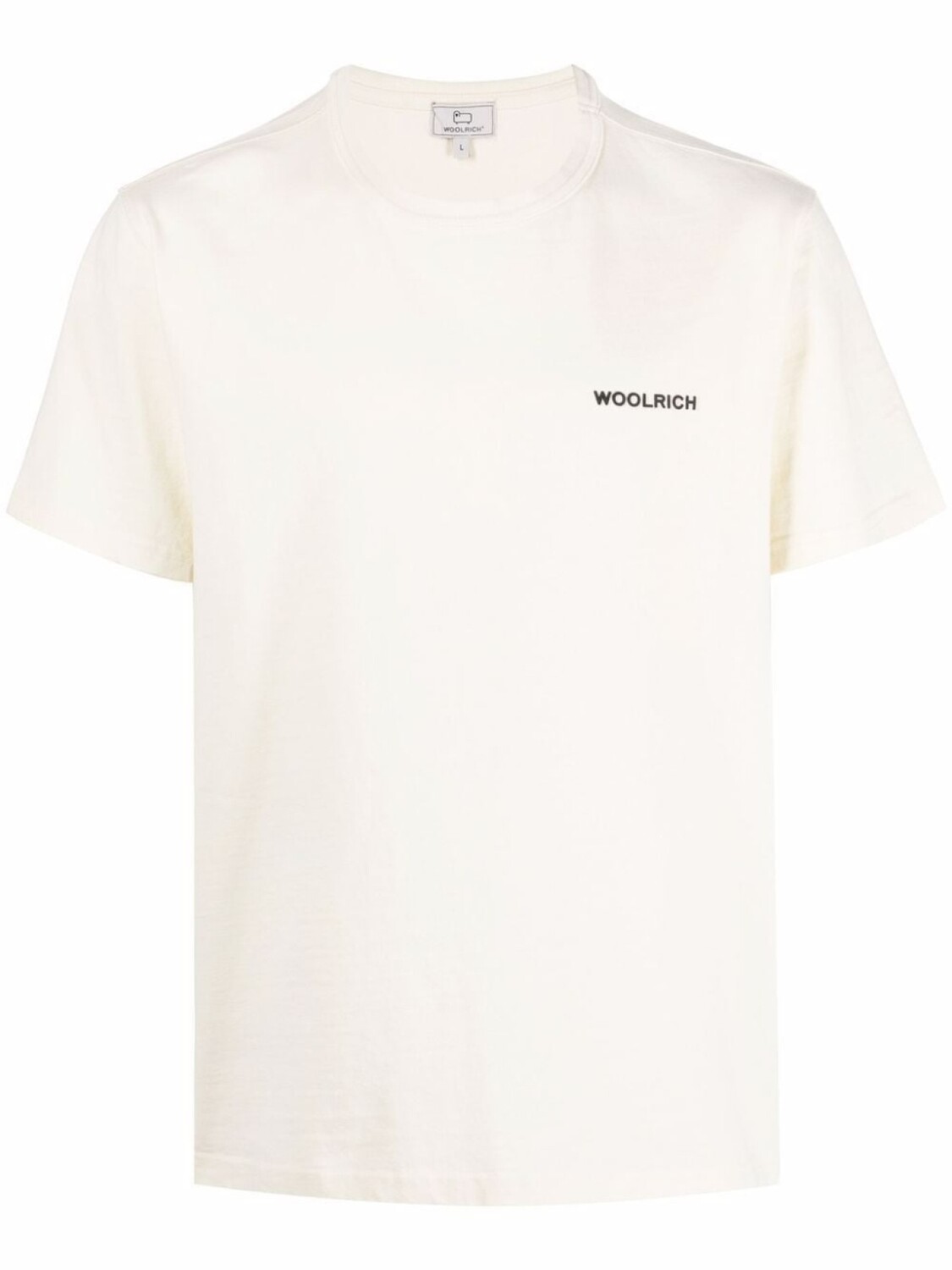 

Футболка с логотипом Woolrich, нейтральный цвет