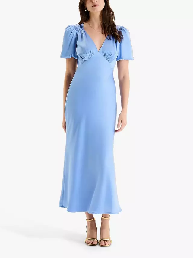 

Платье OMNES Rosie Puff Sleeve, цвет light/blue