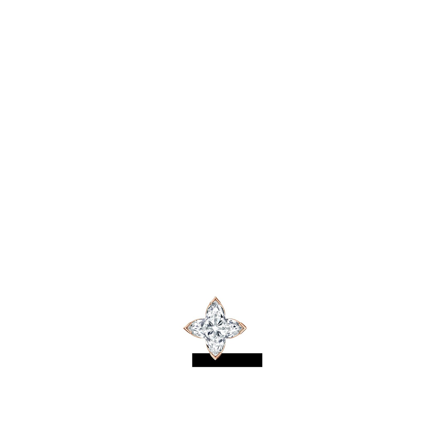 

Louis Vuitton Серьга-гвоздик LV Diamonds, огранка LV Monogram Star, 1 шт.