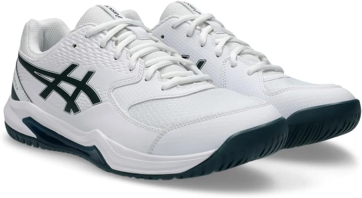 Мужские кроссовки для падела ASICS Gel-Dedicate 8, белый/зеленый — фото 2