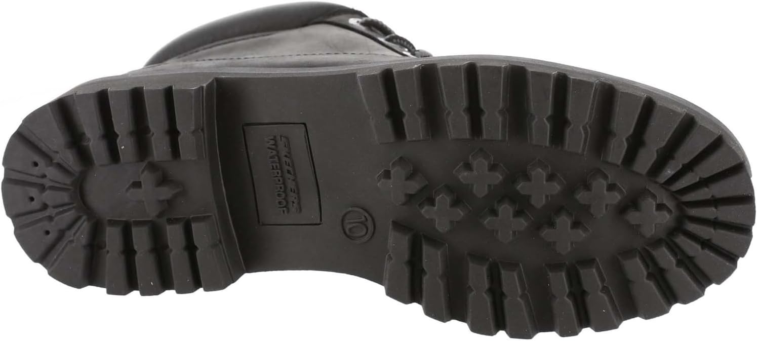 Ботинки Skechers USA Relaxed Fit: Sergeants-Thaxter для мужчин, черный — фото 3