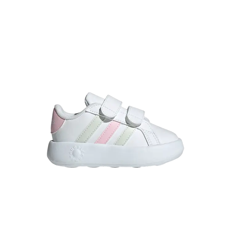 

Кроссовки adidas Grand Court 2.0 I White Crystal Jade Pink, белый