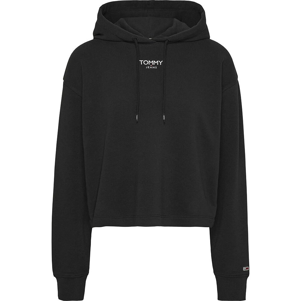 

Худи Tommy Jeans Rlx Crp Ess Logo, черный