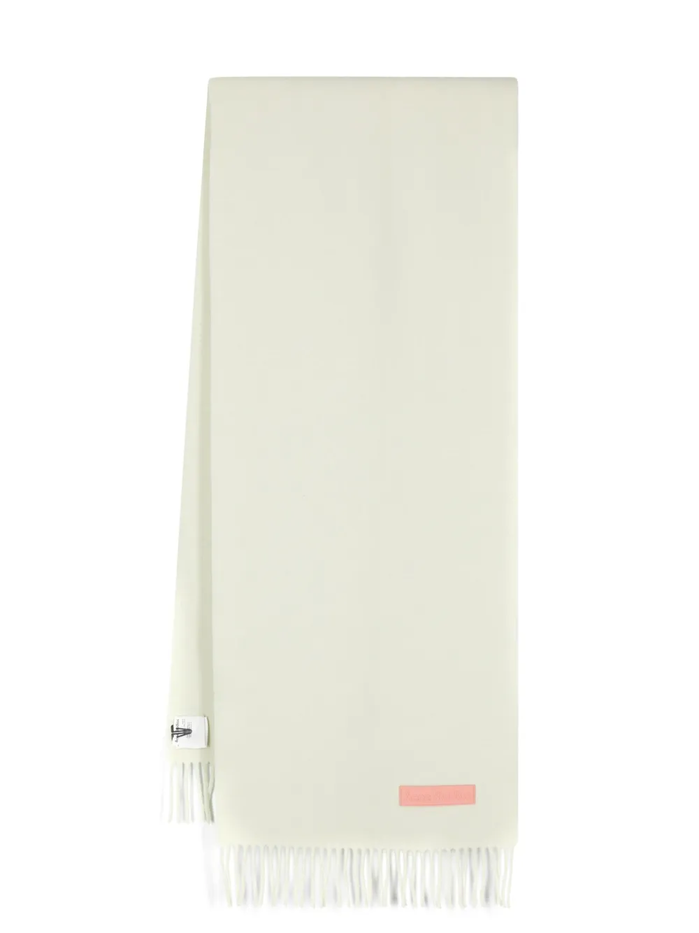 

Шерстяной шарф с логотипом Acne Studios, зеленый