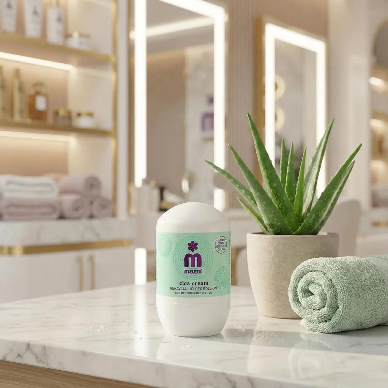Крем-дезодорант-ролик «Cica Cream» 50 мл от Melem Melem Skin And Lip Balm — фото 4