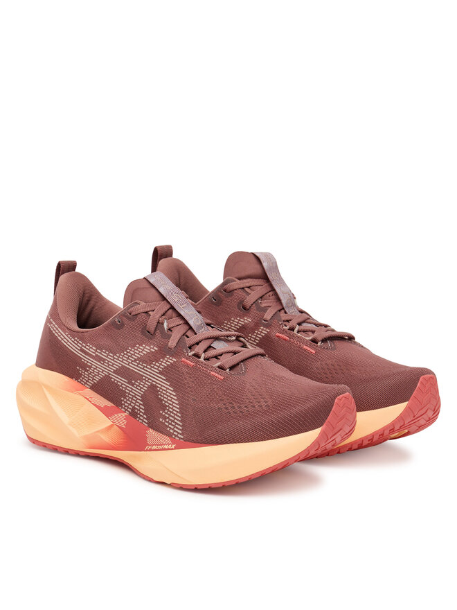 Беговые кроссовки Novablast 5 1012B765 Asics, коричневый — фото 2