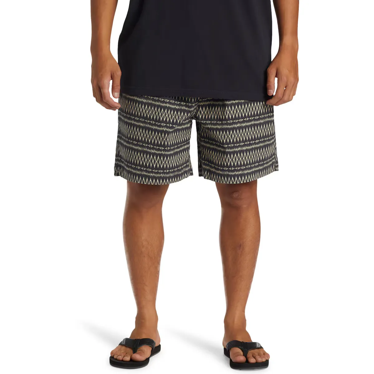 

Мужские шорты Taxer Quiksilver, черный/натуральный