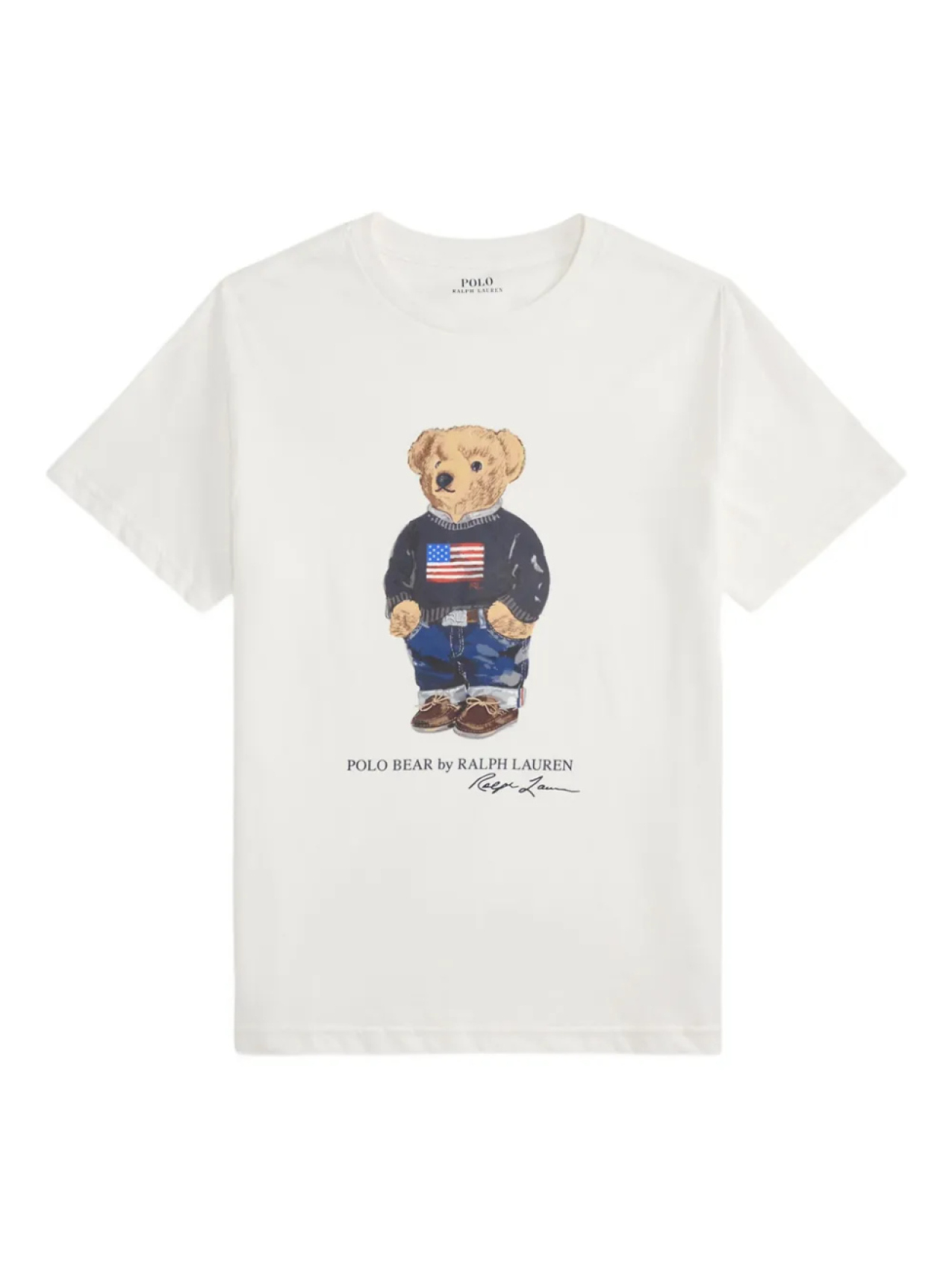 

Футболка Polo Bear с круглым вырезом POLO RALPH LAUREN KIDS, нейтральный