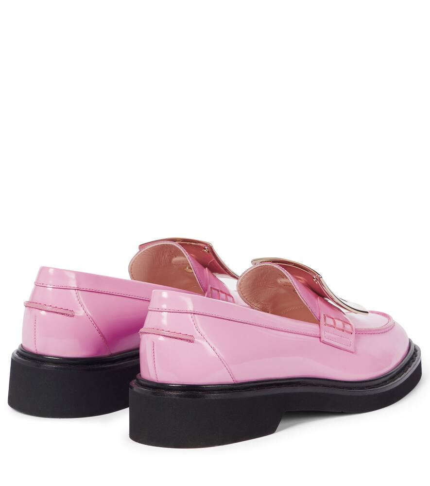 Туфли-лоферы Viv' Rangers из лаковой кожи Roger Vivier, Macaron — фото 3