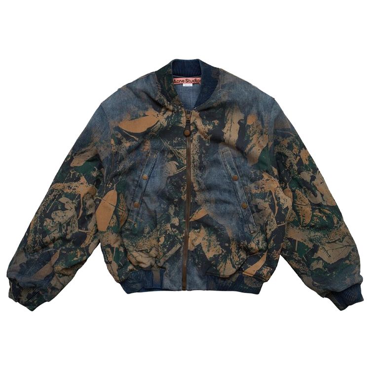 

Куртка Acne Studios Denim Bomber Jacket 'Brown', коричневый