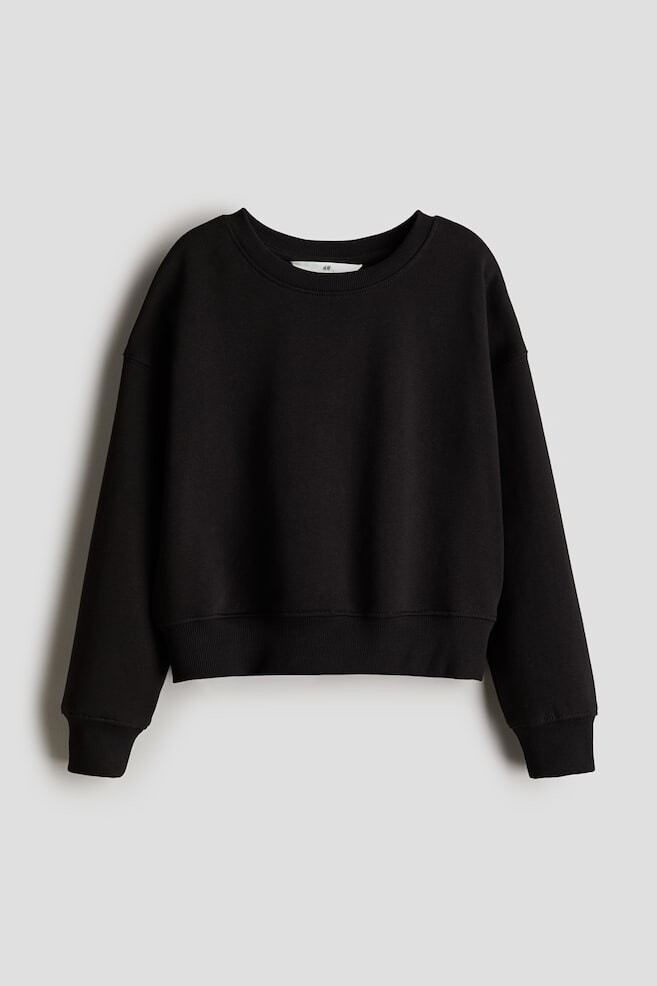 

Толстовка с круглым вырезом H&M, черный