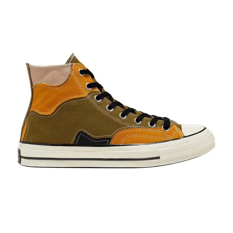 

Кроссовки Converse Chuck 70 High 'Hacked Archive - Dark Moss Black', коричневый