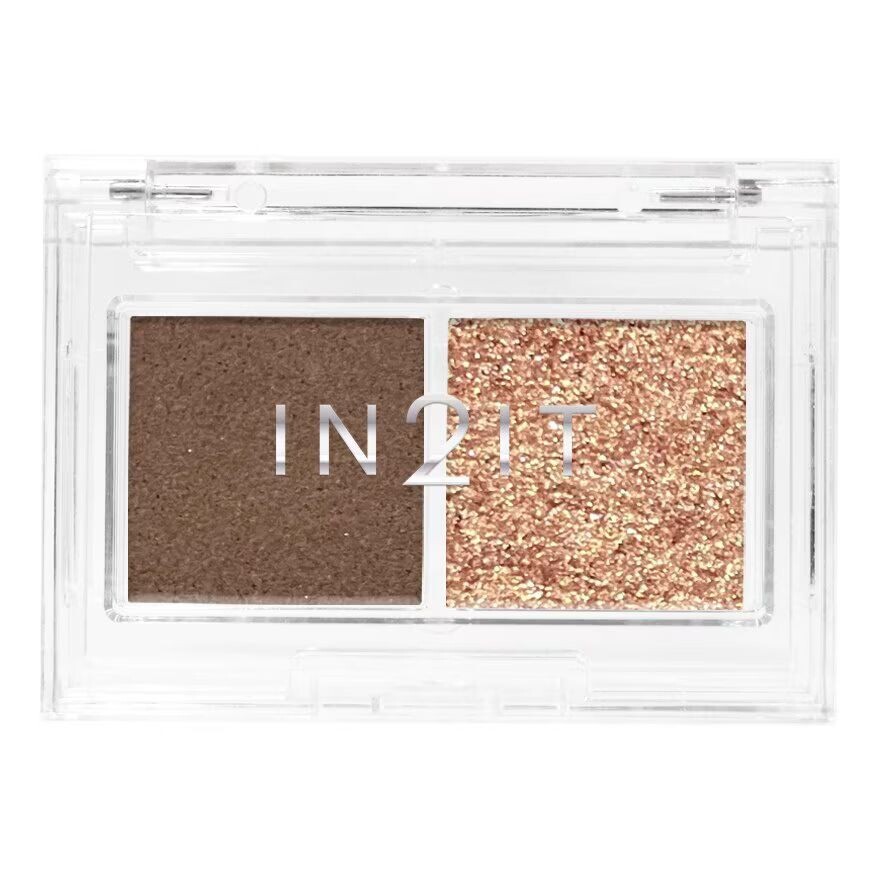 

In 2 It Тени для век In2It Duo Jello 4г. DES06 Безмятежный темно-серый, DES Serene Taupe