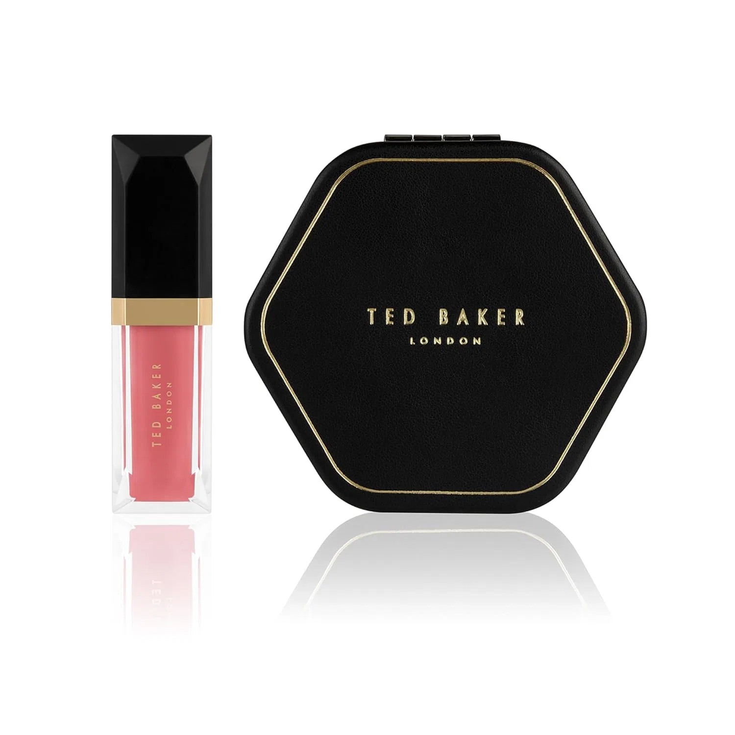 Подарочный набор Ted Baker Ready Pout: блеск для губ и компактное зеркало Ted Baker