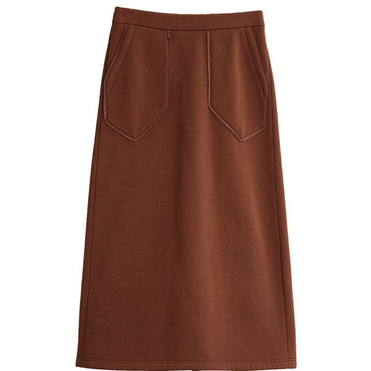 

ELLE Повседневная длинная юбка Women's Brown