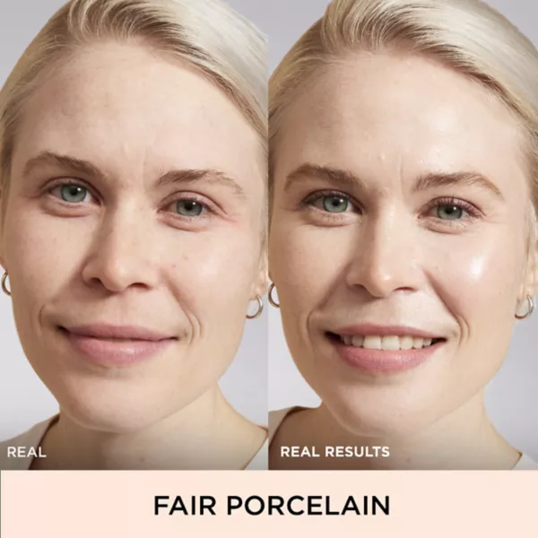 Cc+ nude glow легкая тональная основа + сыворотка для сияния с spf 40 и ниацинамидом It Cosmetics, цвет fair porcelain — фото 2