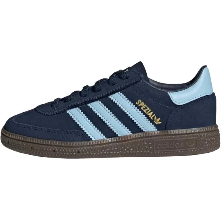 Adidas Originals HANDBALL SPEZIAL Classic And Versatile Low top детские скейтборд кроссовки Blue