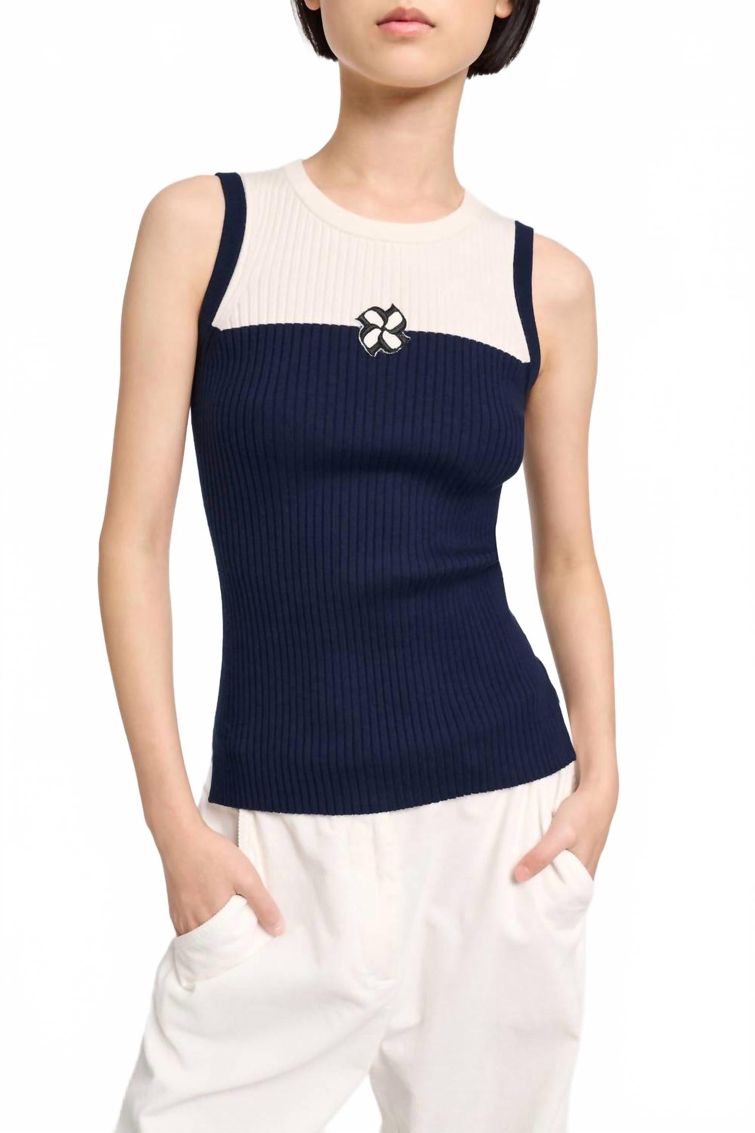 

Незаменимый топ в темно-синем цвете DOROTHEE SCHUMACHER