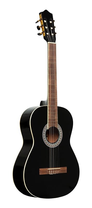 

Акустическая гитара Stagg Classical 4/4 Cutaway Acoustic Guitar - Black - SCL60-BLK