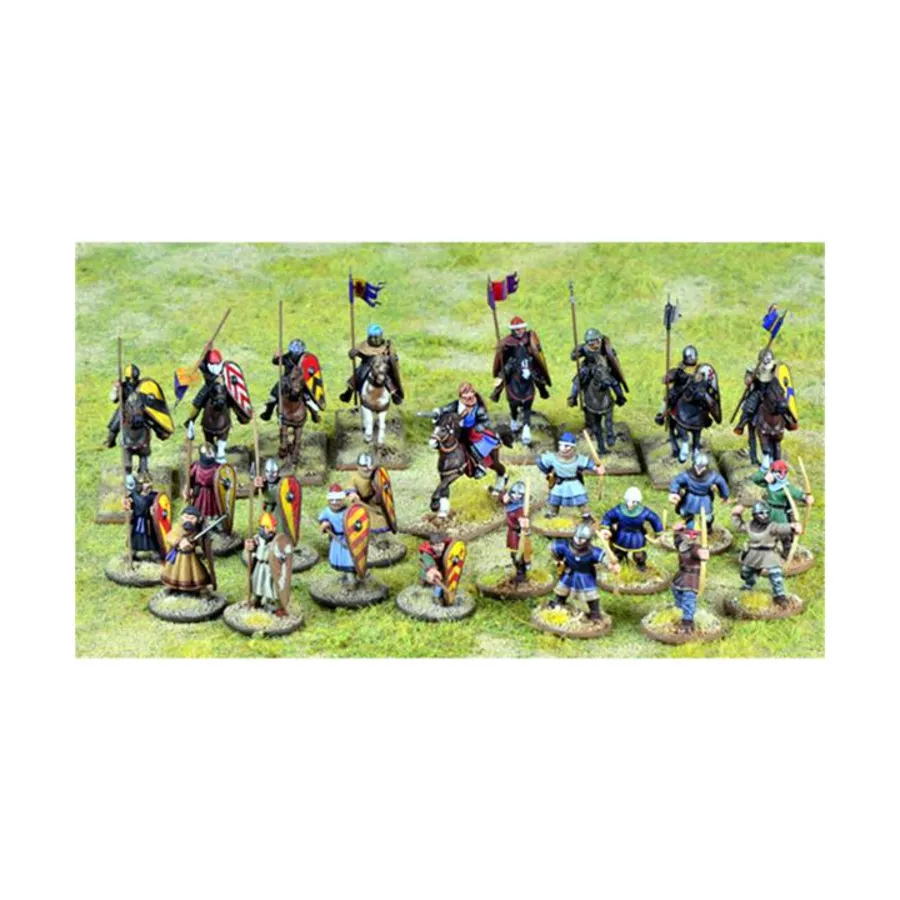 

Отряд крестоносцев – верхом, Saga Miniatures - Crusades (28mm)