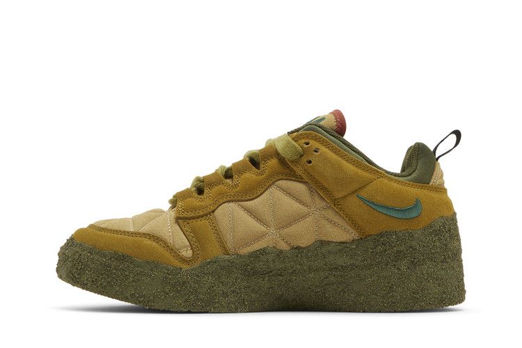 Кроссовки Nike Cactus Plant Flea Market x Dunk Low SP 'Tan Mossy Green', желто-коричневый — фото 4