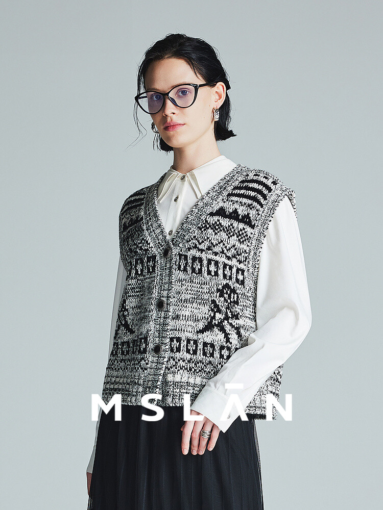 

Кардиган Mslan с рисунком